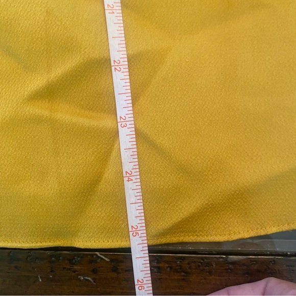 Banana Republic Satin Embroidered Blouse Mustard Size XS - Picture 5 of 7
